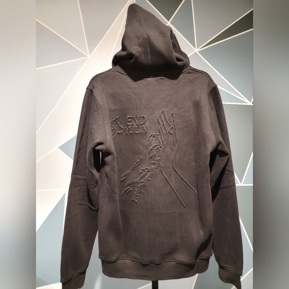 Black Pressed Letter End Yulin Sweatshirt - Picture 2 of 5